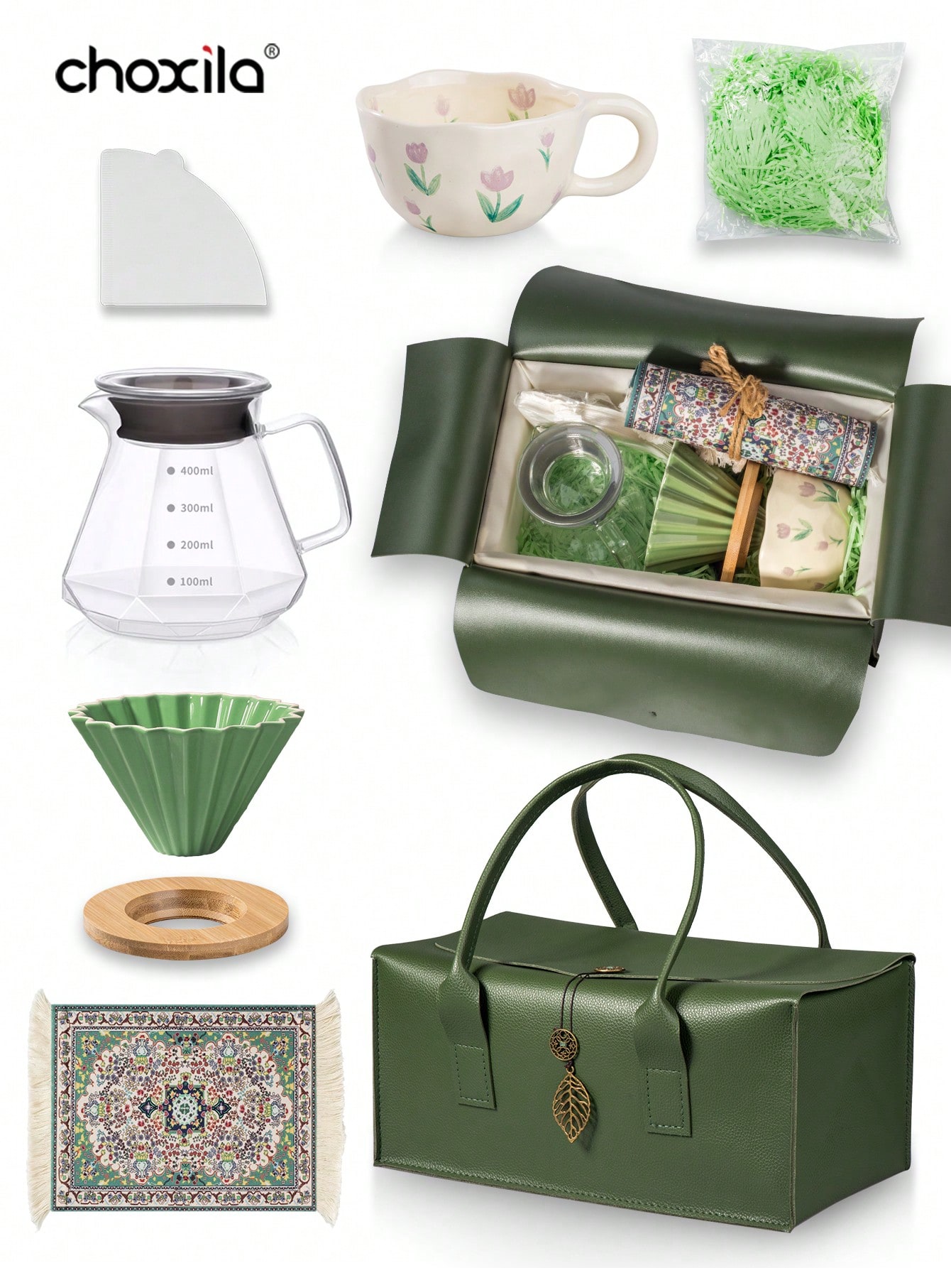 Coffee Equipment Kit - 8 Buah Set Kopi Tuang Di