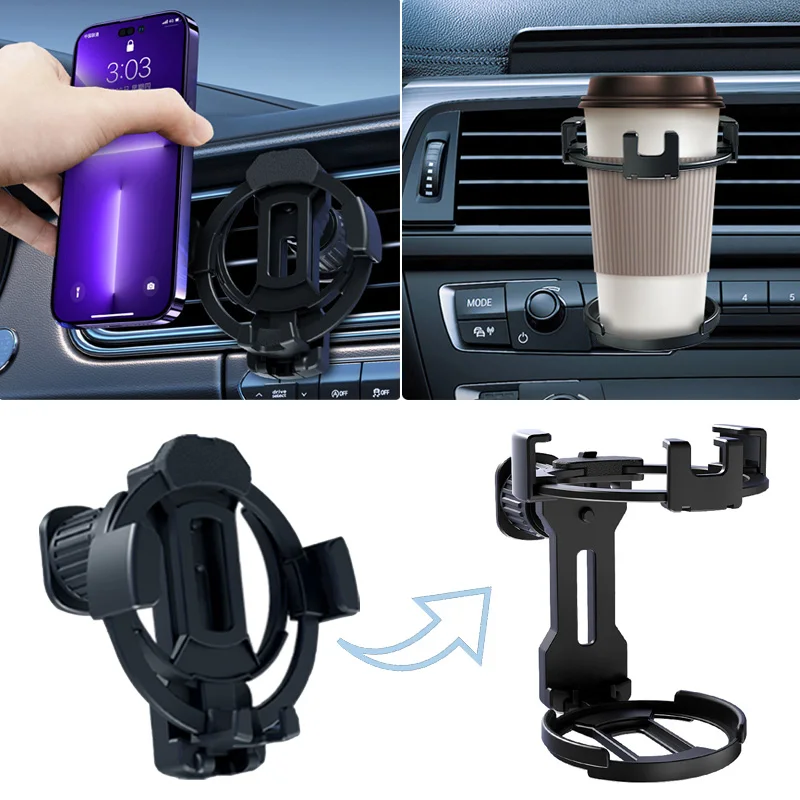 Coffee Equipment Holder - Dudukan mobil multifungsi, dudukan cangkir berputar