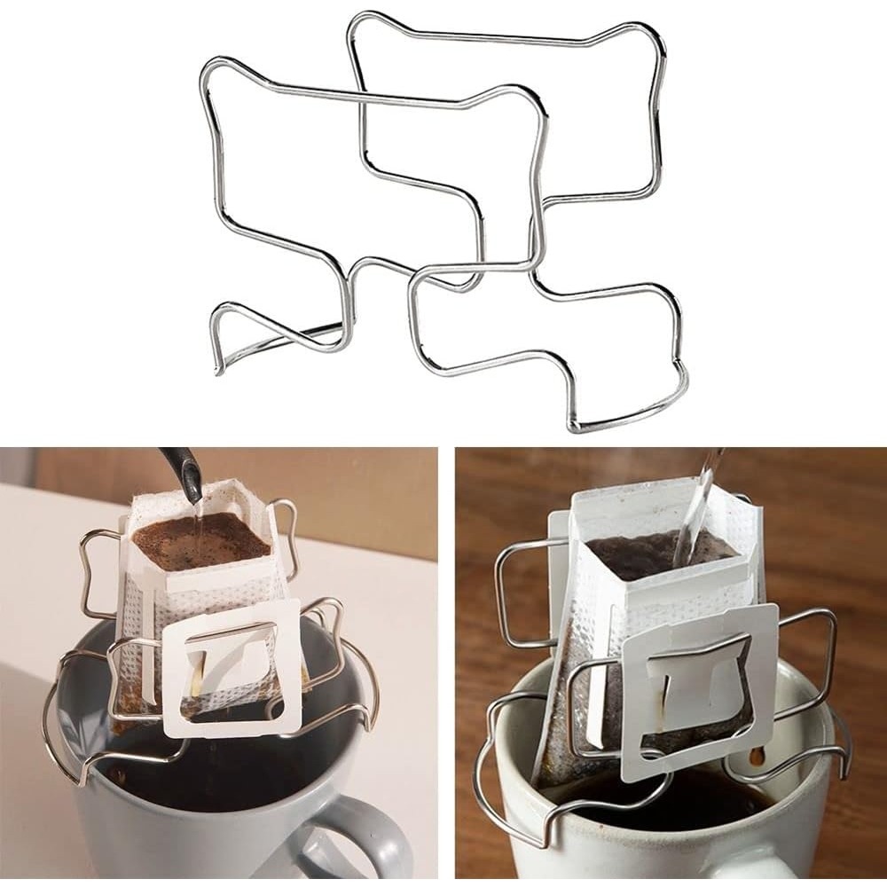 Coffee Equipment Holder - Tempat Kantong Kopi Baja Tahan Karat