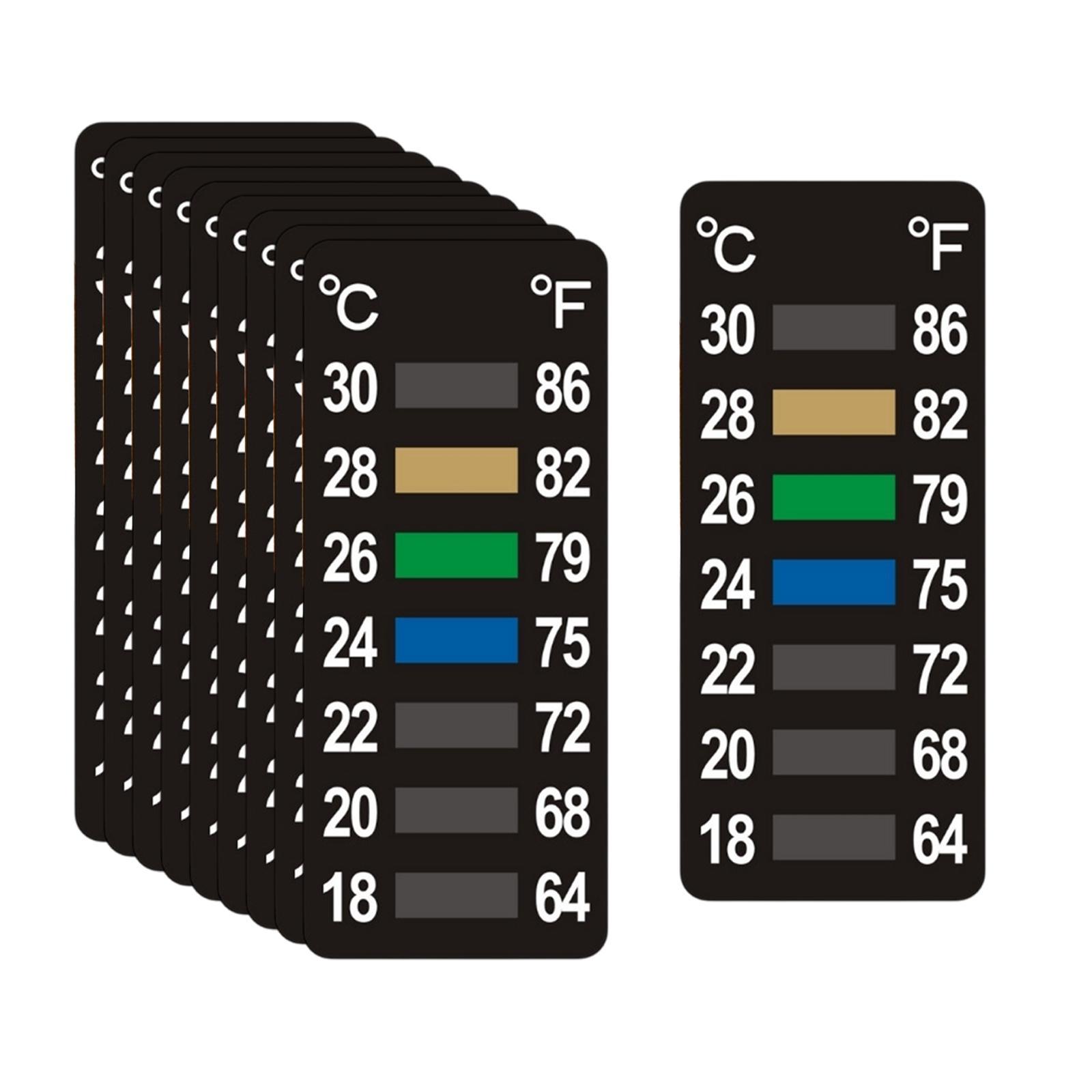 10 Buah Strip Pengukur Suhu un - Temperature Strip Thermometer ulasan dan harga