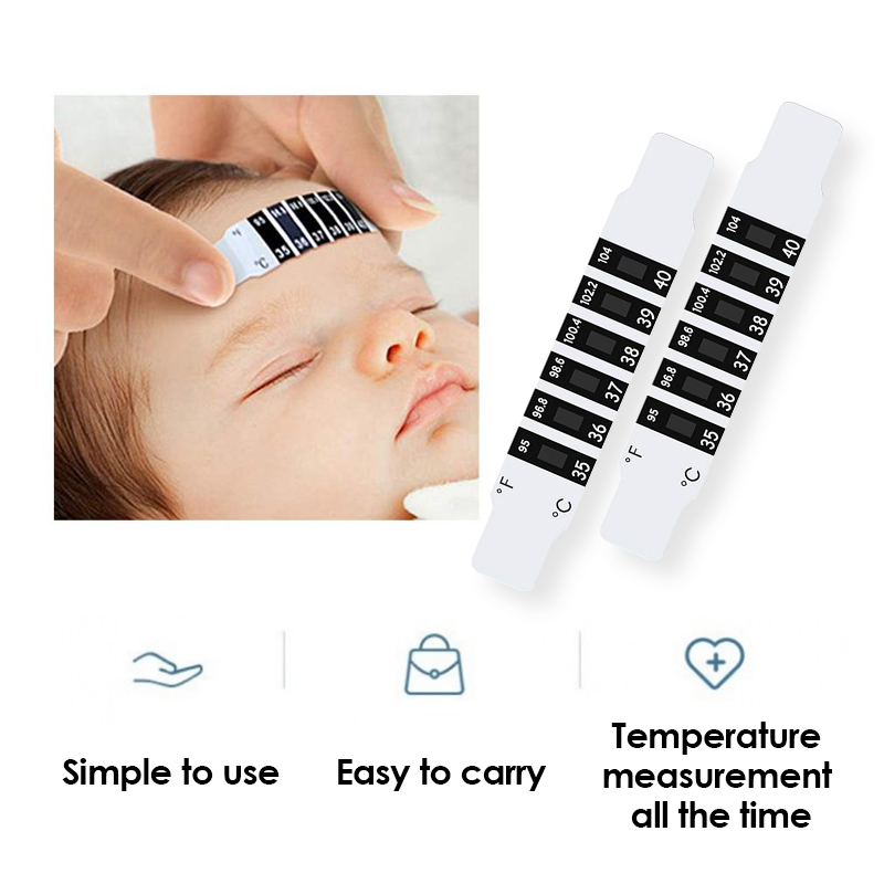 5 Buah Stiker Pengukur Suhu Da - Temperature Strip Thermometer ulasan dan harga