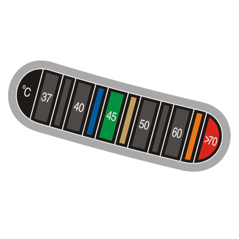 10 Buah Strip Termometer Botol - Temperature Strip Thermometer ulasan dan harga