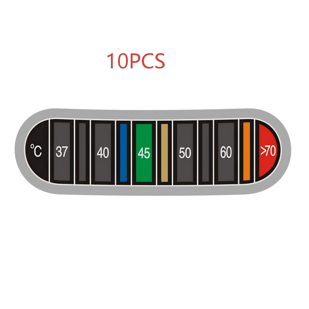 10 Buah Strip Termometer Botol - Temperature Strip Thermometer ulasan dan harga