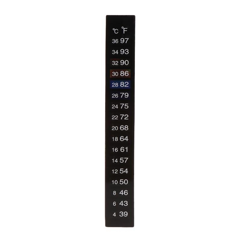 10 Pak Stiker Termometer Akuar - Temperature Strip Thermometer ulasan dan harga