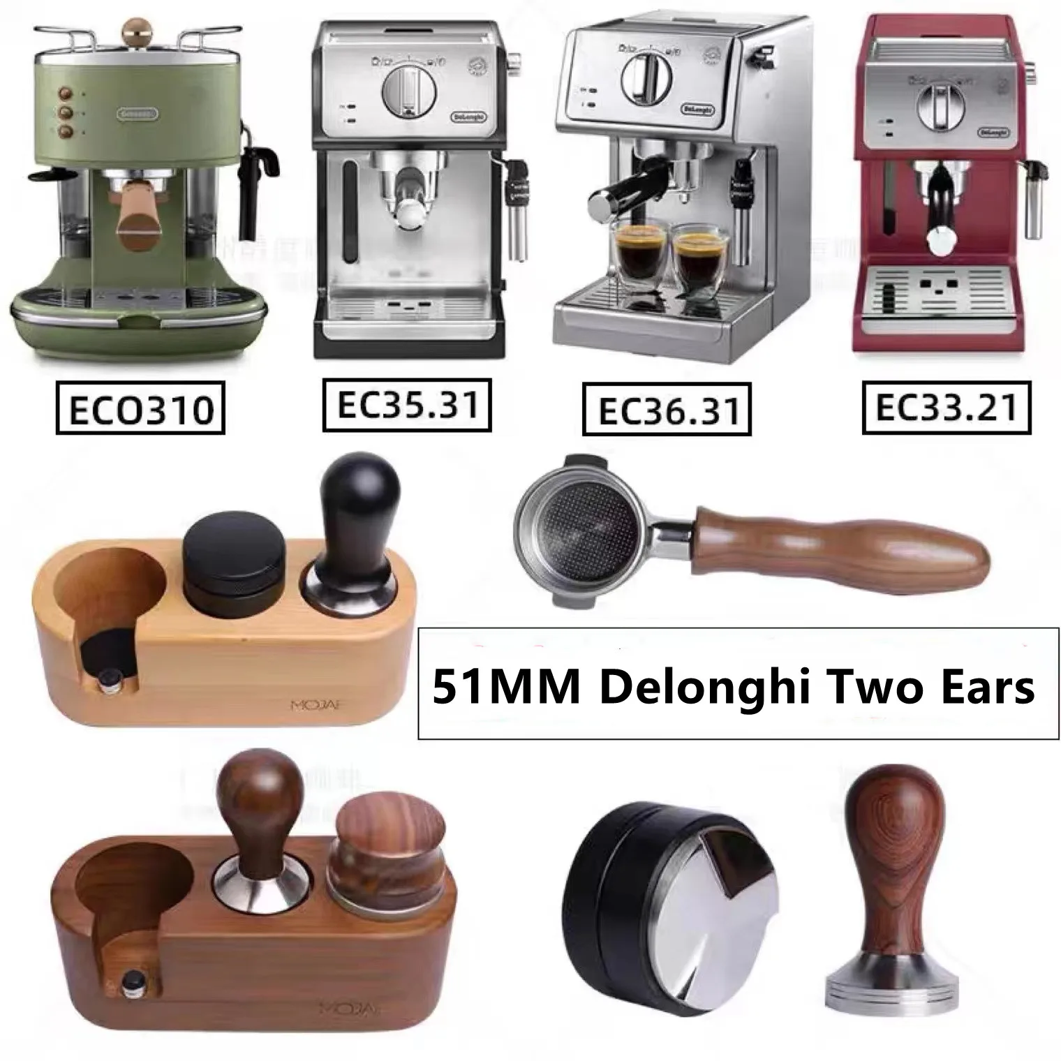 Portafilter Tanpa Dasar 51mm,  - Delonghi Espresso Ecp3420 ulasan dan harga