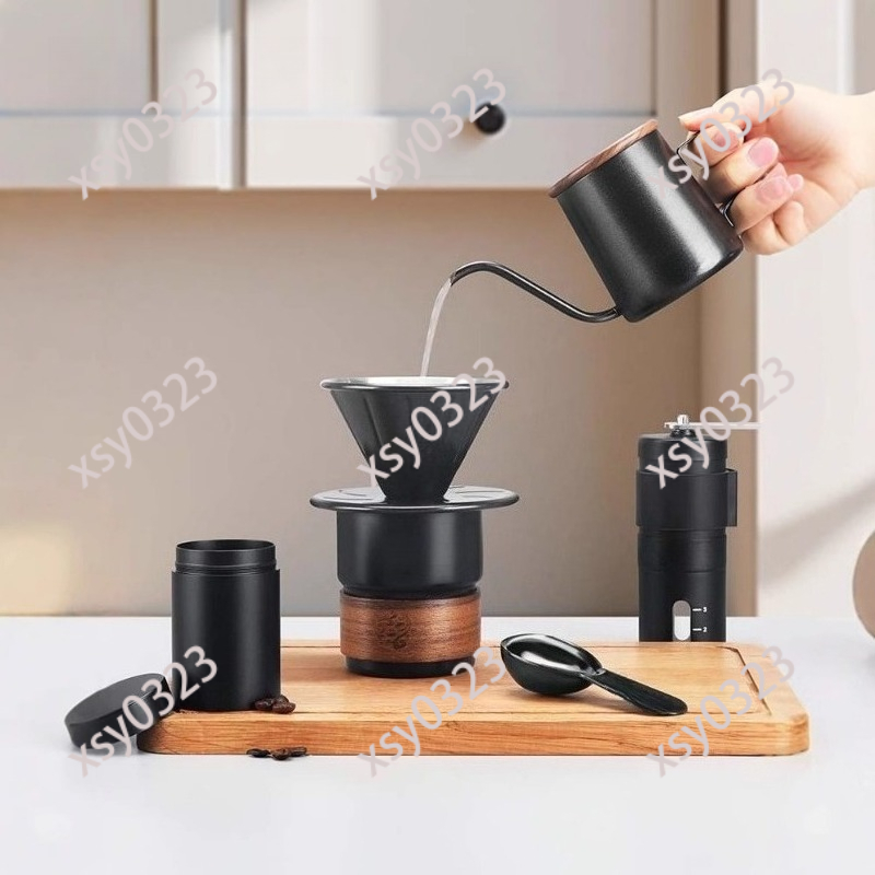 Set Kopi Portabel Pour Over, P - Coffee Equipment Kit ulasan dan harga
