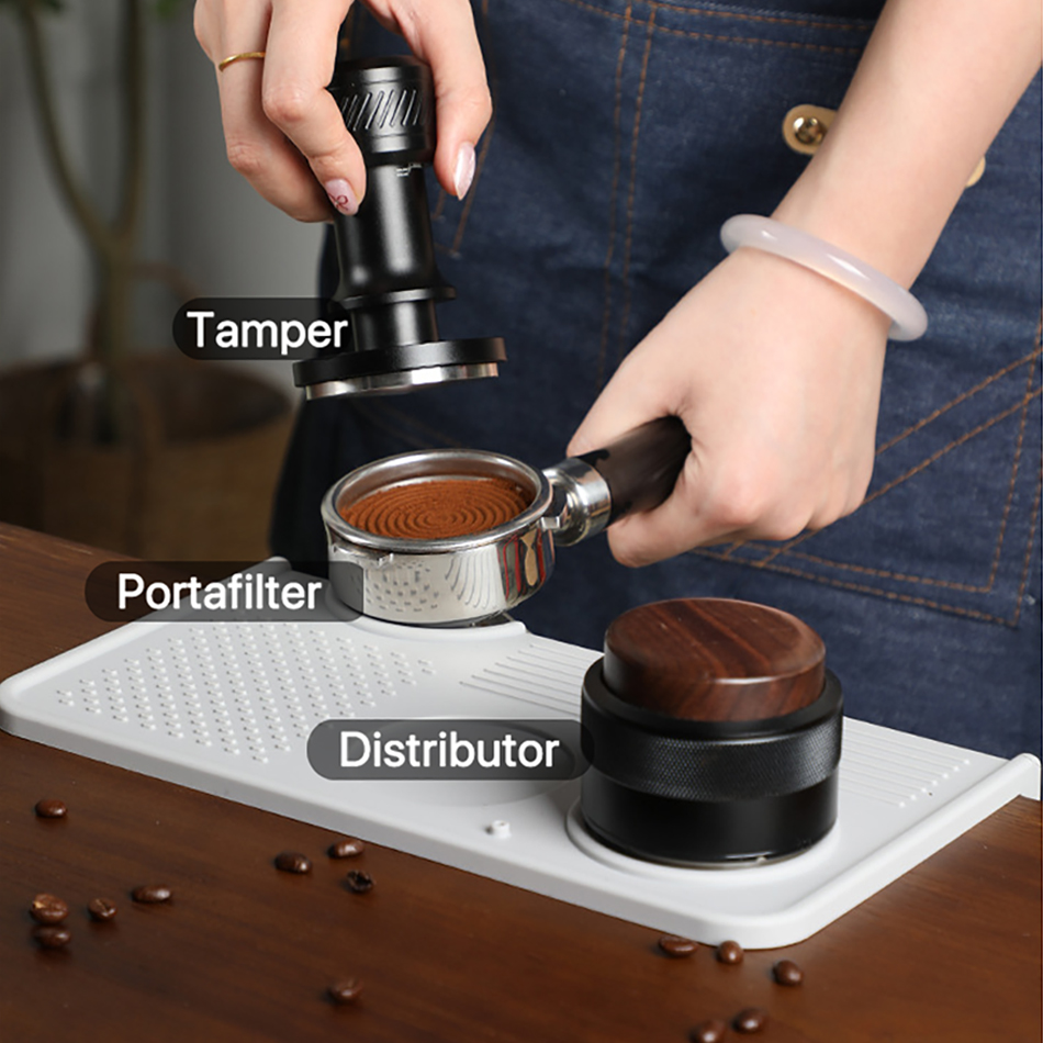 Alas Penyangga Tamper Kopi, Du - Coffee Equipment Holder ulasan dan harga