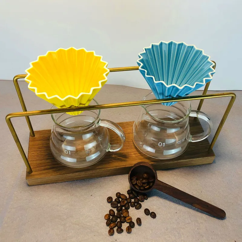Penyangga Filter Kopi Kuningan - Coffee Equipment For Cafe ulasan dan harga