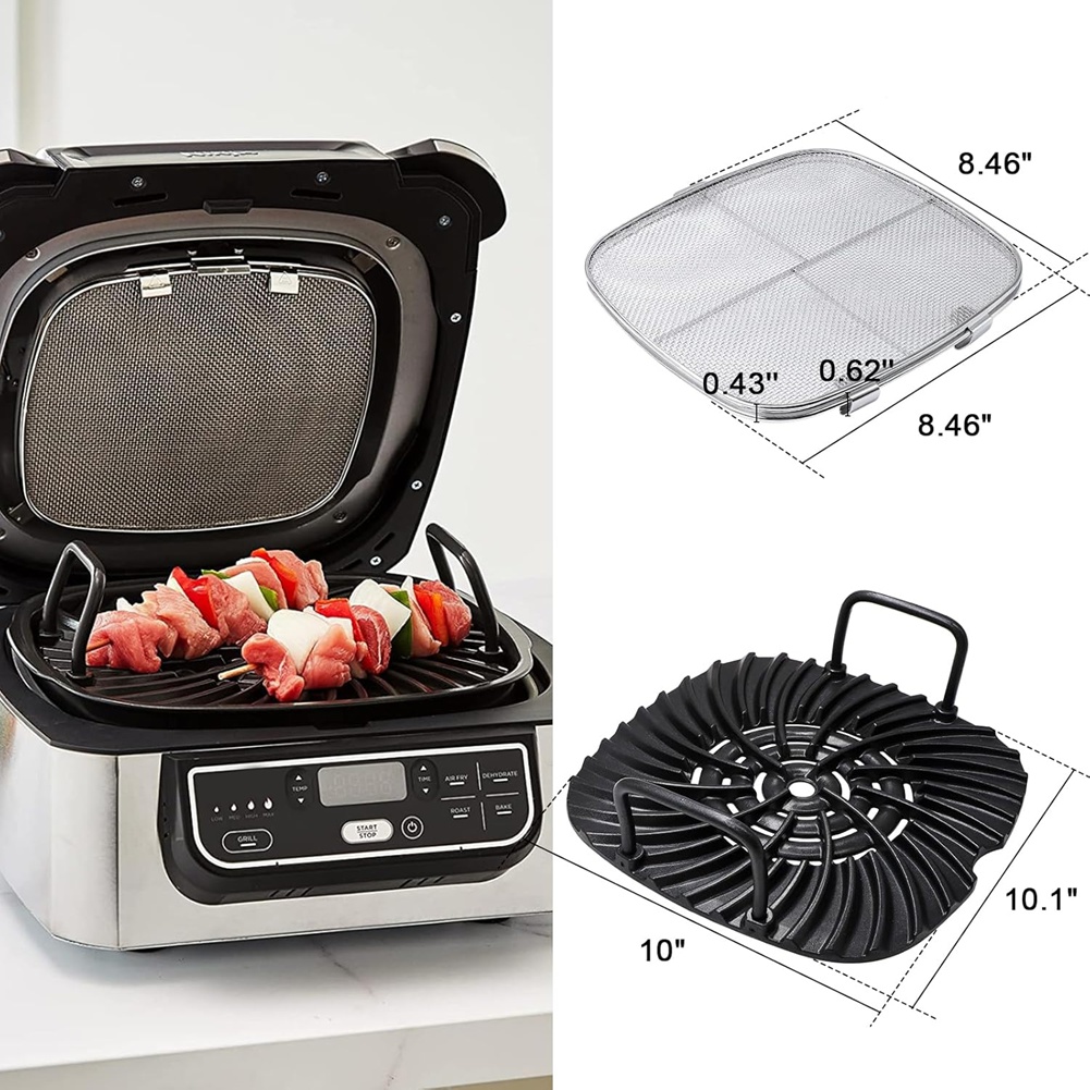 M02K- Pelindung Cipratan & Rak - Ninja Air Fryer Af300 ulasan dan harga