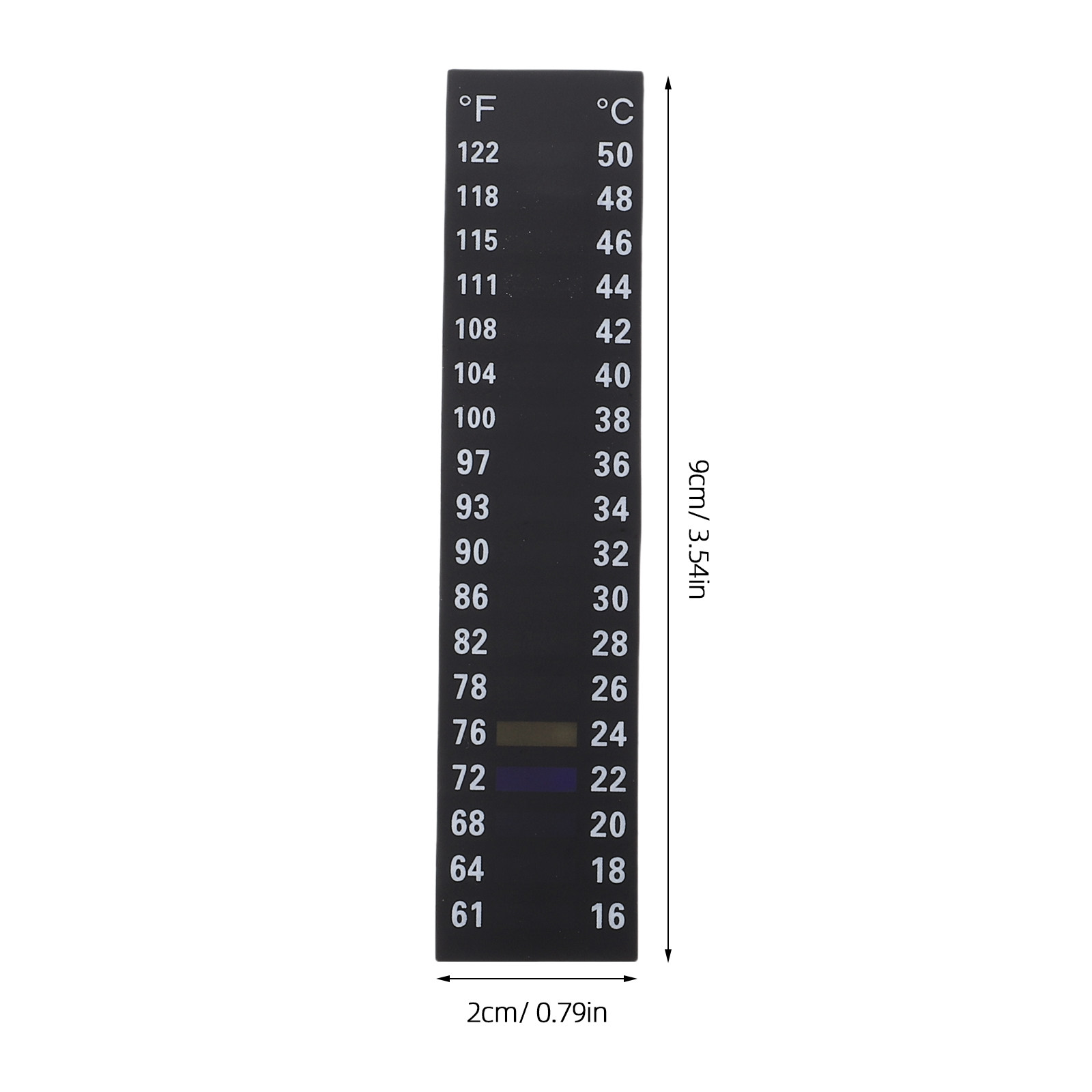 10 Buah Stiker Suhu Botol Stri - Temperature Strip Thermometer ulasan dan harga