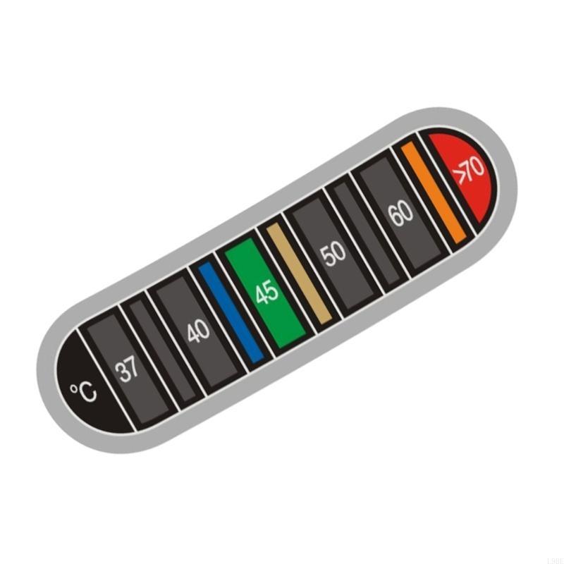 L9BE Termometer Cangkir Kopi S - Temperature Strip Thermometer ulasan dan harga