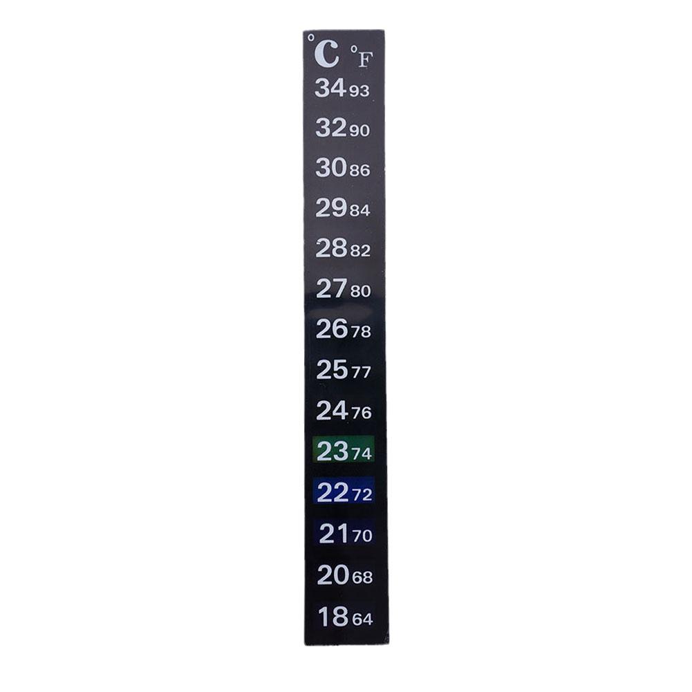 Akuarium Digital, stiker tangk - Temperature Strip Thermometer ulasan dan harga